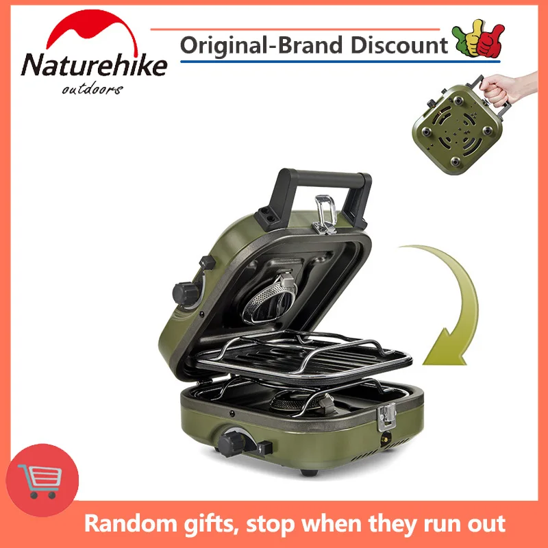 

Naturehike Camping Stove Outdoor Portable Cookware Lightweight Camping Burner 2.5kg Cooker Stove