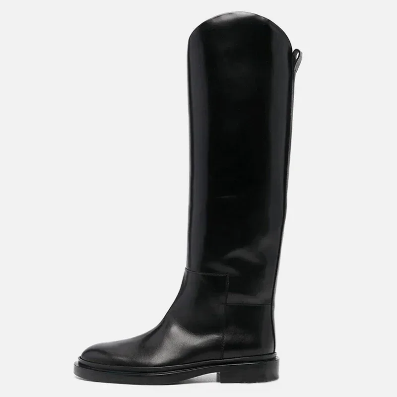 

Женские сапоги до колена, без застежки, размеры 34-42