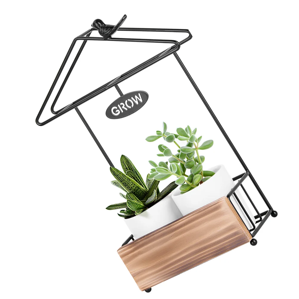 

Подвесная полка для цветочного горшка, настенный цветочный горшок, подвесная стойка для балкона, витрина для цветочного горшка