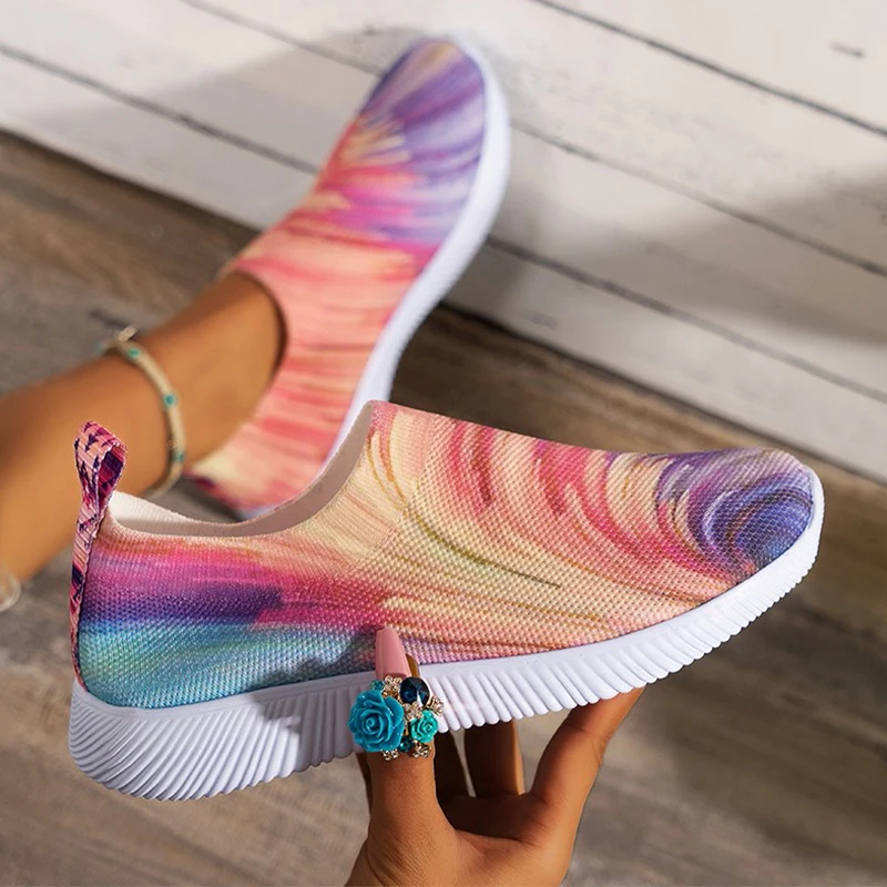 

Mesh Sneakers Women Sport Shoes Flats Loafers 2023 Spring New Fashion Breathable Running Shoes Casual Walking Zapatillas Mujer