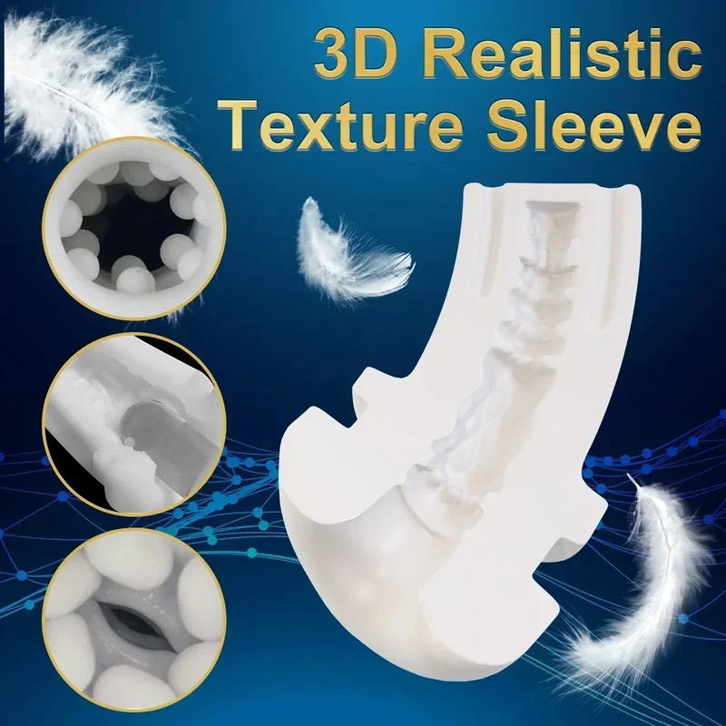 Автоматическая мужская чашка для мастурбации сосание вибрация пенис оральная