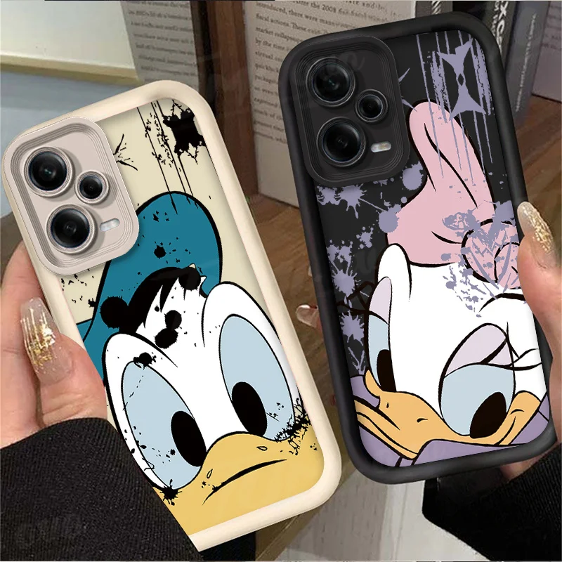 Чехол из ТПУ Disney Дональд Дак для Xiaomi Mi 13T 12T 11T 13 12 11 Lite 5G NE POCO X6 X5 X4 GT X3 NFC F3 F4 F5 F6 M6 Pro 4G