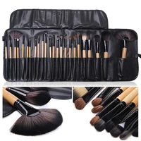 gift bag of 24 pcs makeup brush sets professional cosmetics powder eye shadow blush kit kabuki pinceaux make up tools maquiagem