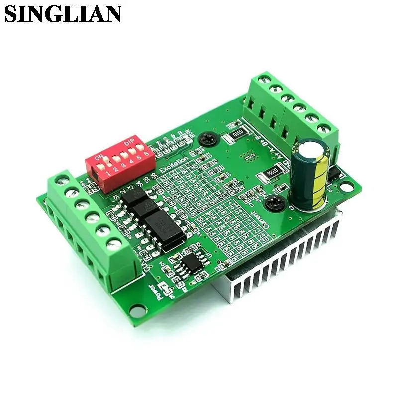 

TB6560 3A Stepper Motor Driver Module Stepper Motor Drive Board Single Axis Controller 10S Files Current