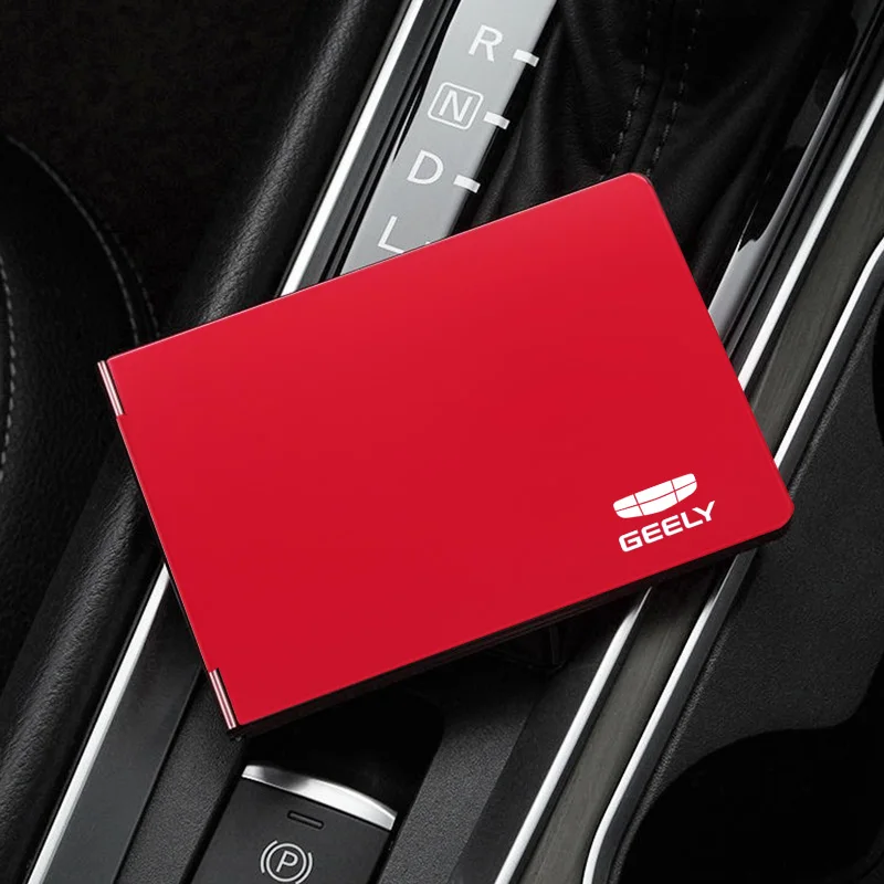 Металлический чехол для автомобиля водителя брелок идентификационных карт