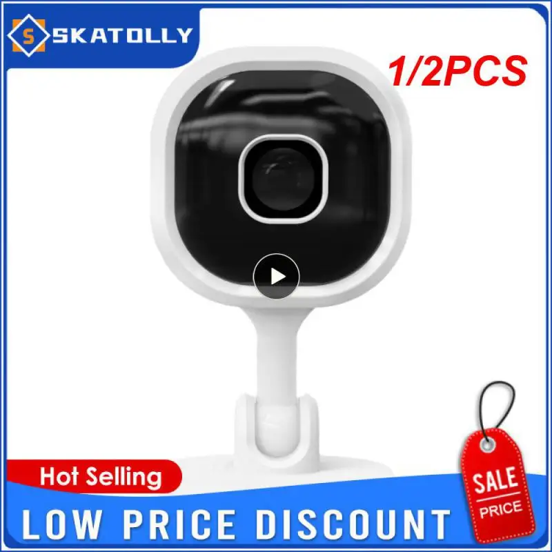 

1/2PCS Indoor Infrared Night Vision Wireless Ip Camera Home Security Baby Monitor Two Way Audio AI Detect Cctv Surveillance