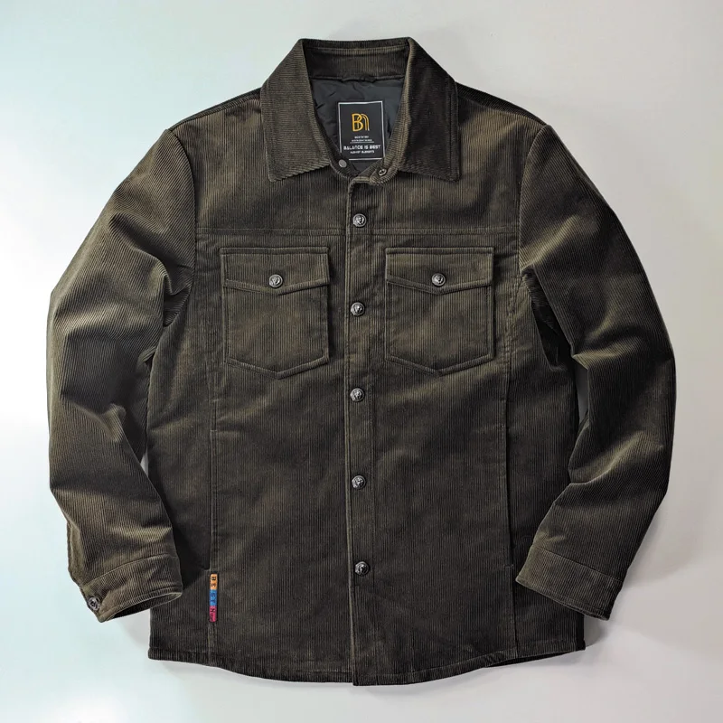 Зимний теплый пуховик мужская американская винтажная повседневная рабочая