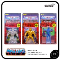 super 7 he man and the masters of the universe motu movies and tv hang card toy action figures toys for children gift in stock