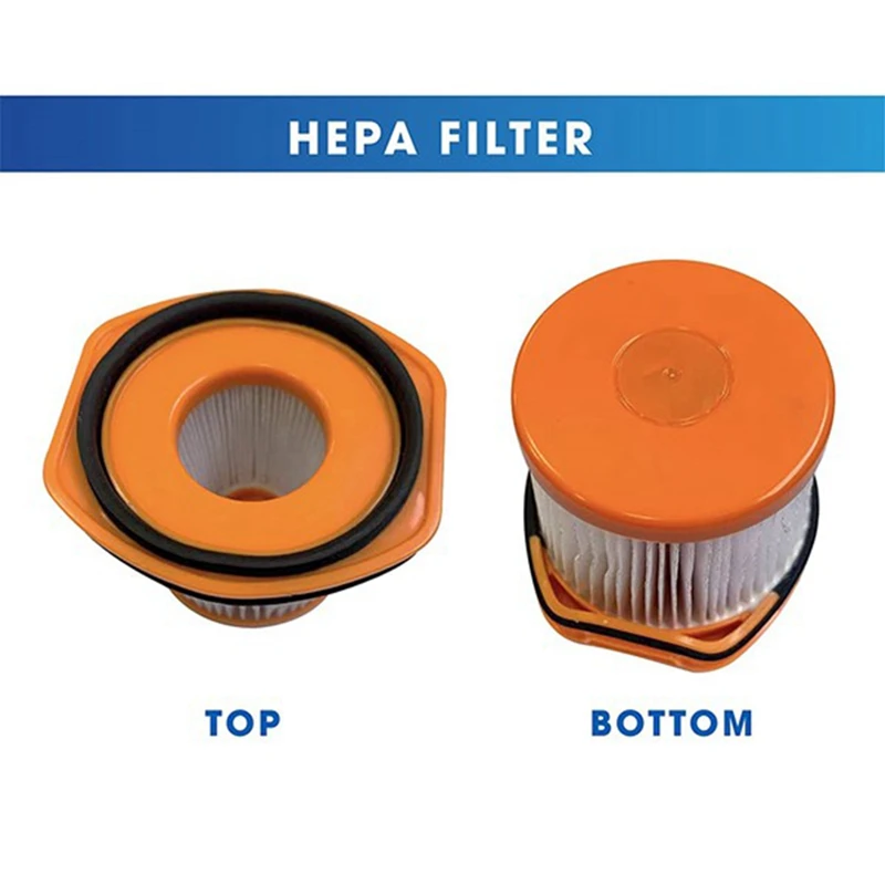 4 комплекта запасных вакуумных фильтров для системы Shark Wandvac WV360 WS620 WS630 WS632 WS632BLBRN