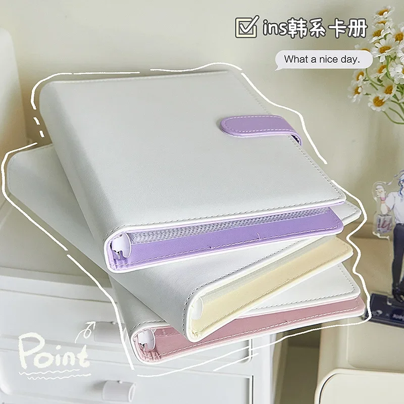 Папка для фотокарт формата А5 коллекционная книга папка карт Kpop альбом держатель