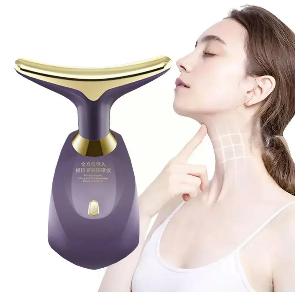 

1pcs Skin Lifting Firming Massage Neck Beauty Device Anti Wrinkle Anti Machine Face Aging Lifting Device Beauty Neck Remove R6D7