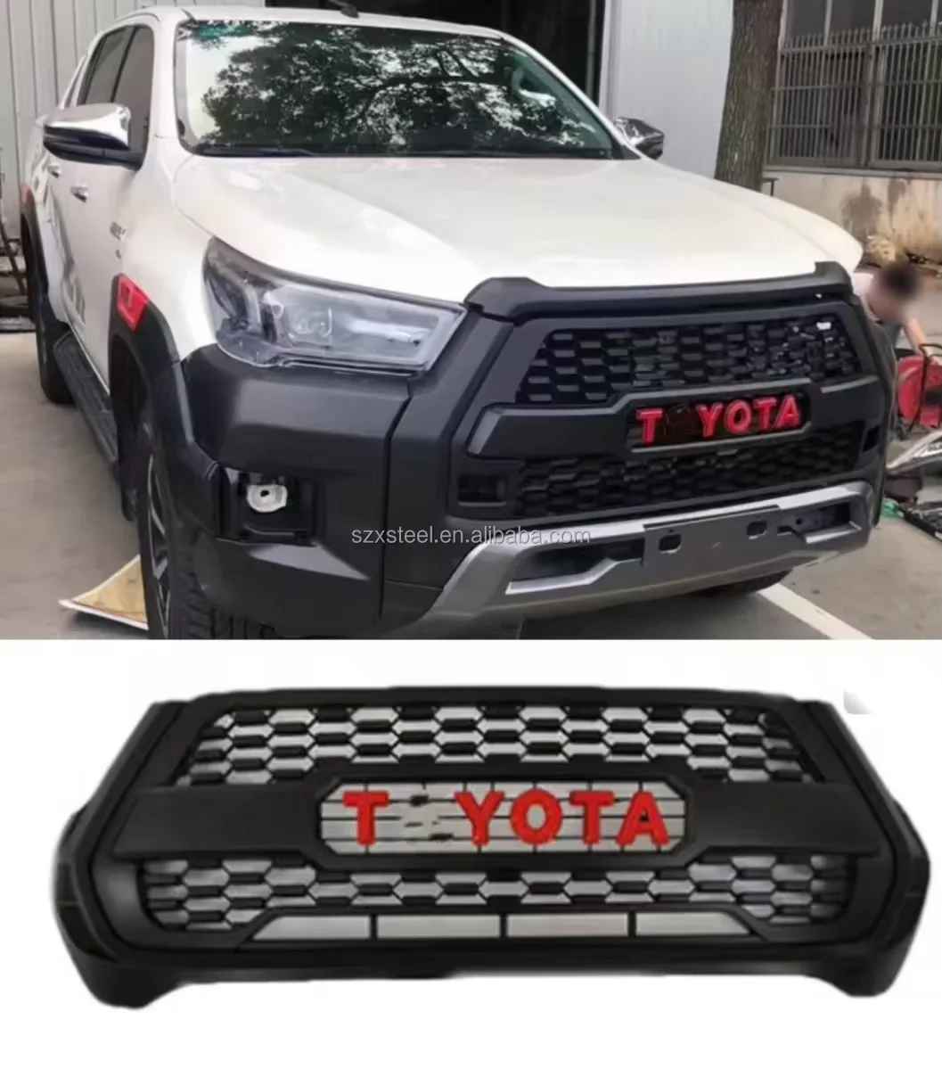 Toyotas Hilux 2005-2022 Elite Grille Upgrade Bold & Stylish Enhancement для улучшенной решетки
