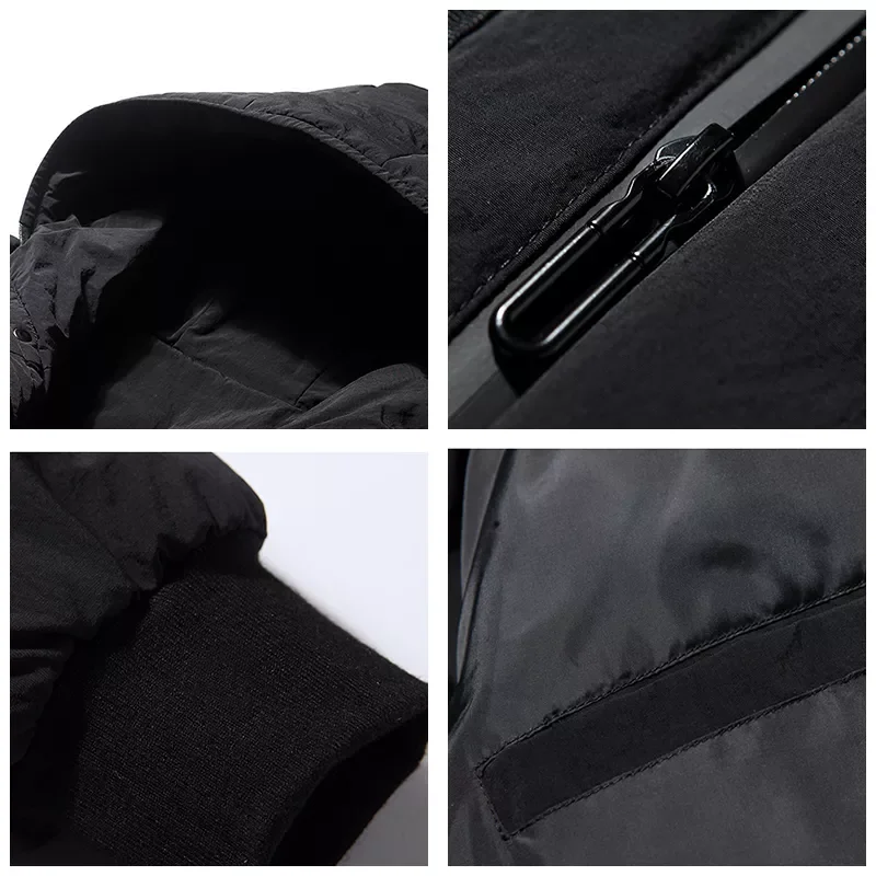 Windproof White Duck Parkas Coat Men Autumn Brand Casual Down Jacket Men Winter Warm Thick  Down Jacket Men Fashion Hooded
