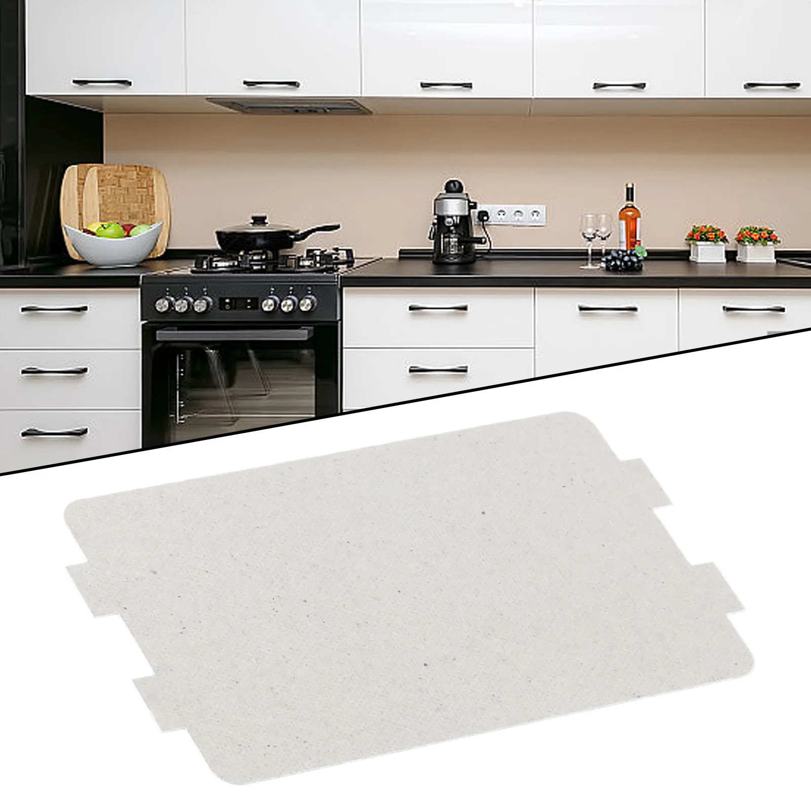 1 шт. 116 х 65 мм универсальный лист слюды для микроволновой печи волновая крышка