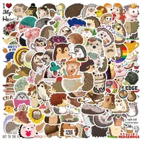 1050100pcsset cute hedgehog stickers hedgehog graffiti stickers for diy luggage laptop motorcycle sticker