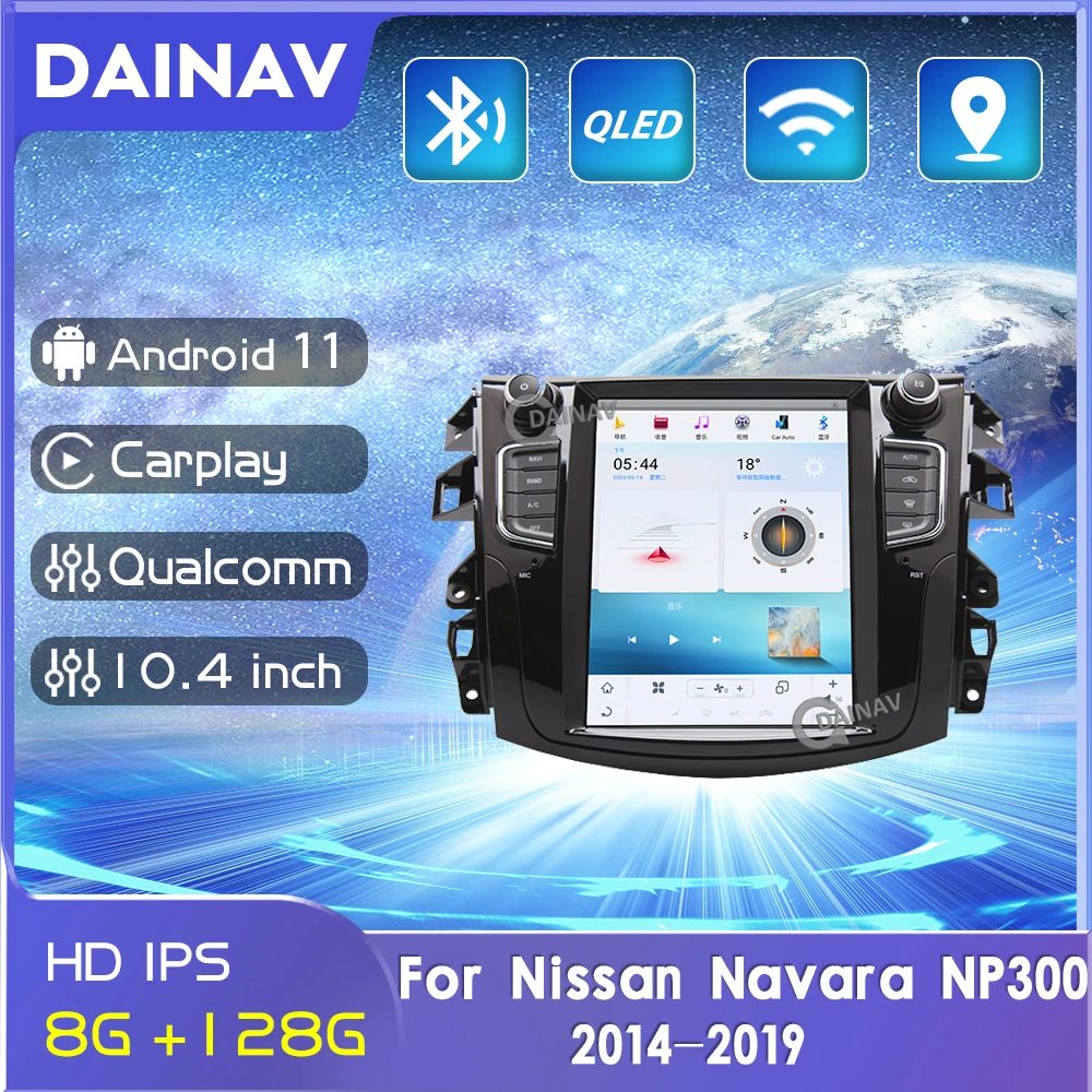 

Автомагнитола для NISSAN Navara NP300 128-2014, 2019 ГБ, 2din, Android 11