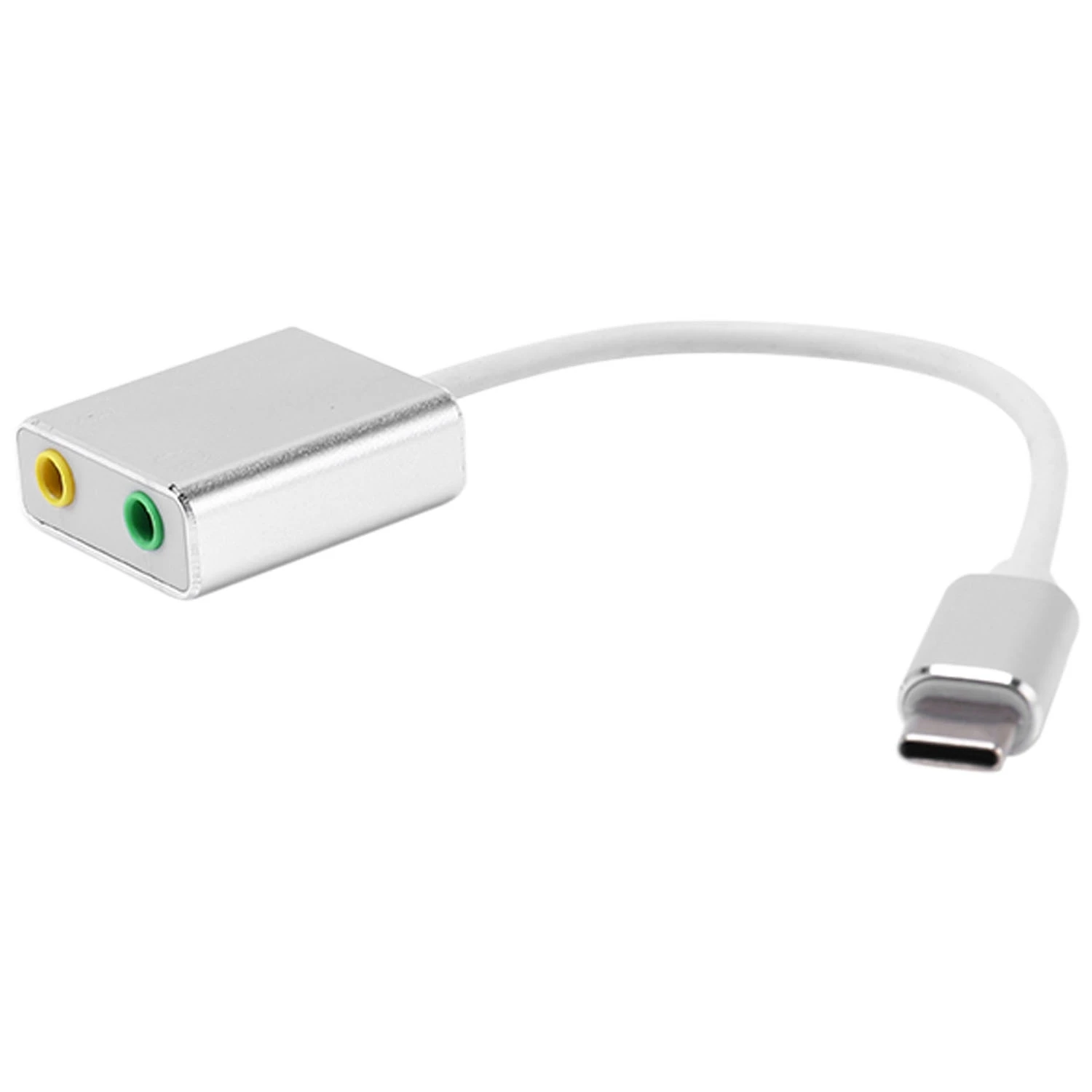 Разъем типа C кабель звуковая карта разветвитель внешний адаптер наушники Usb с
