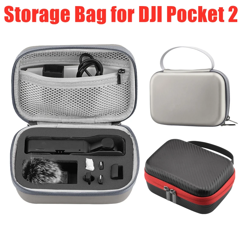 

Mini Carrying Bag for DJI Pocket 2 Portable Storage Case Damping Box Travel Protection Handbag Handheld Gimbal Camera Accessory