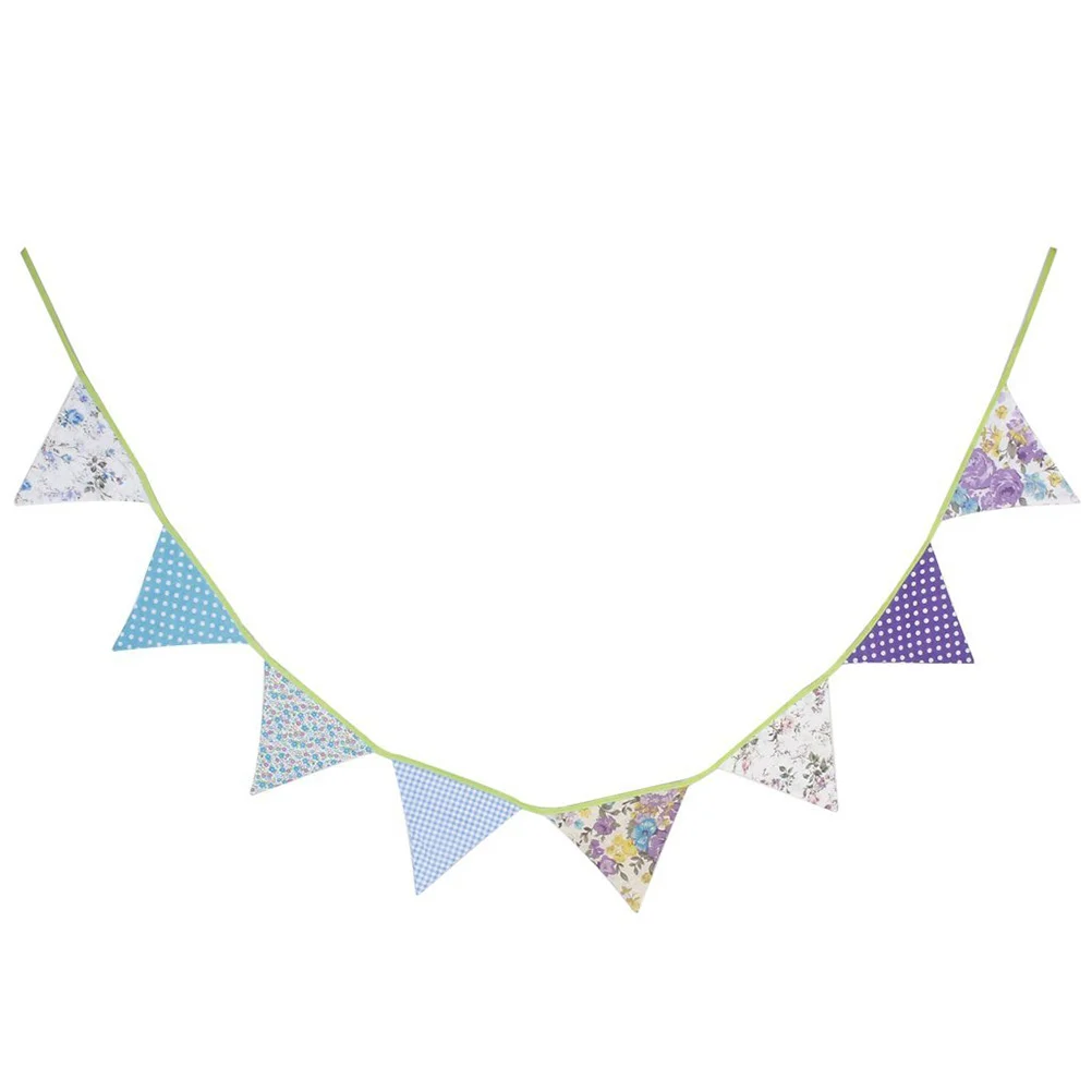 

8pcs Triangle Flags Party Bunting Banners for Decoration
