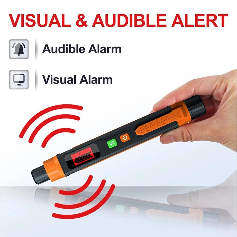 Детектор природного газа 0-10000ppm чувствительный детектор утечки с звуковой и