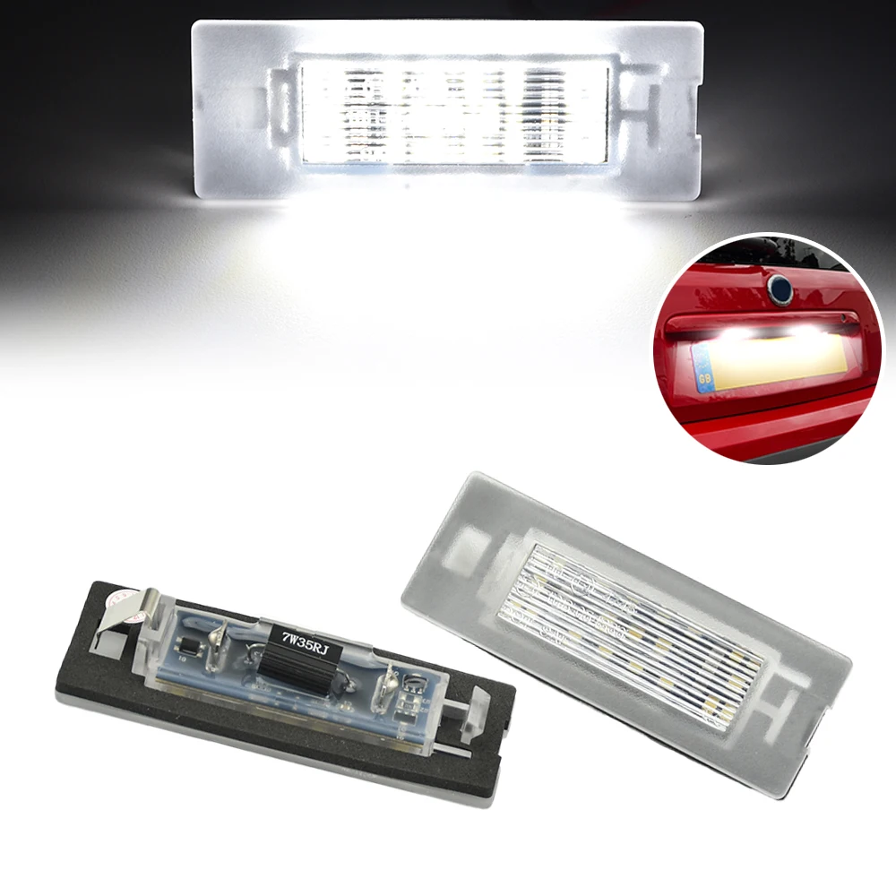 2 шт. для Fiat Panda Mk3 тип 169 MK4 312 светодиодный номерной знак 319 71734797