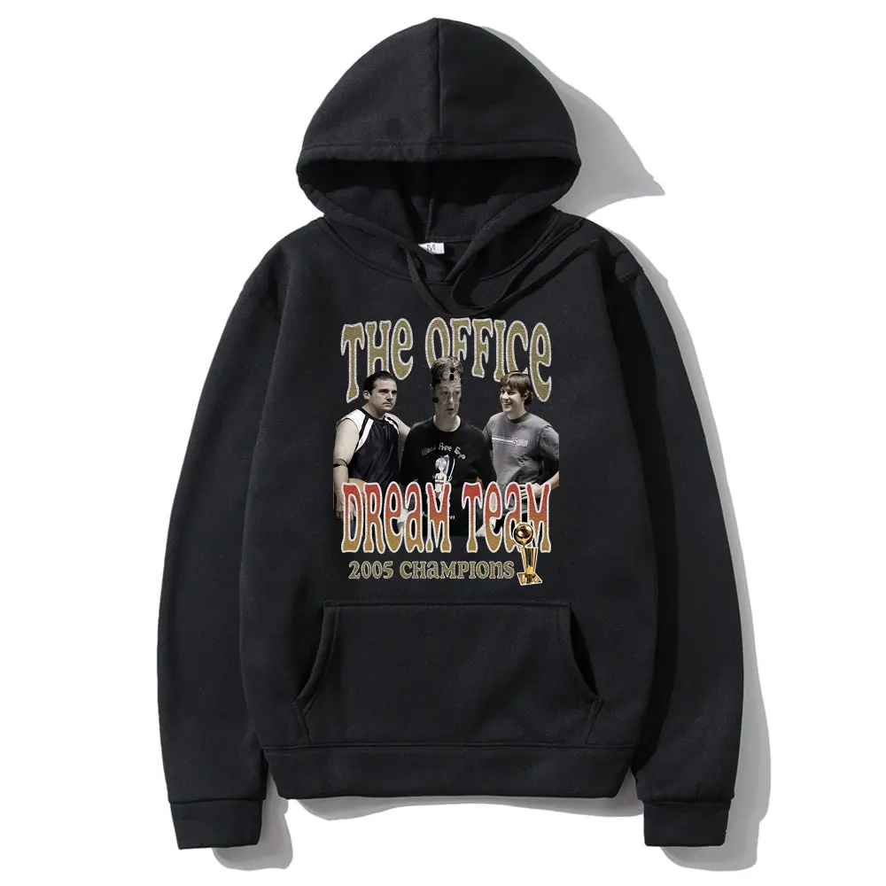 

The Office Dream Team 2005 Champions Hoodie Tv Series Dwight SchruteJim Halpert Hoodies Michael Scott Homage The Office Clothes