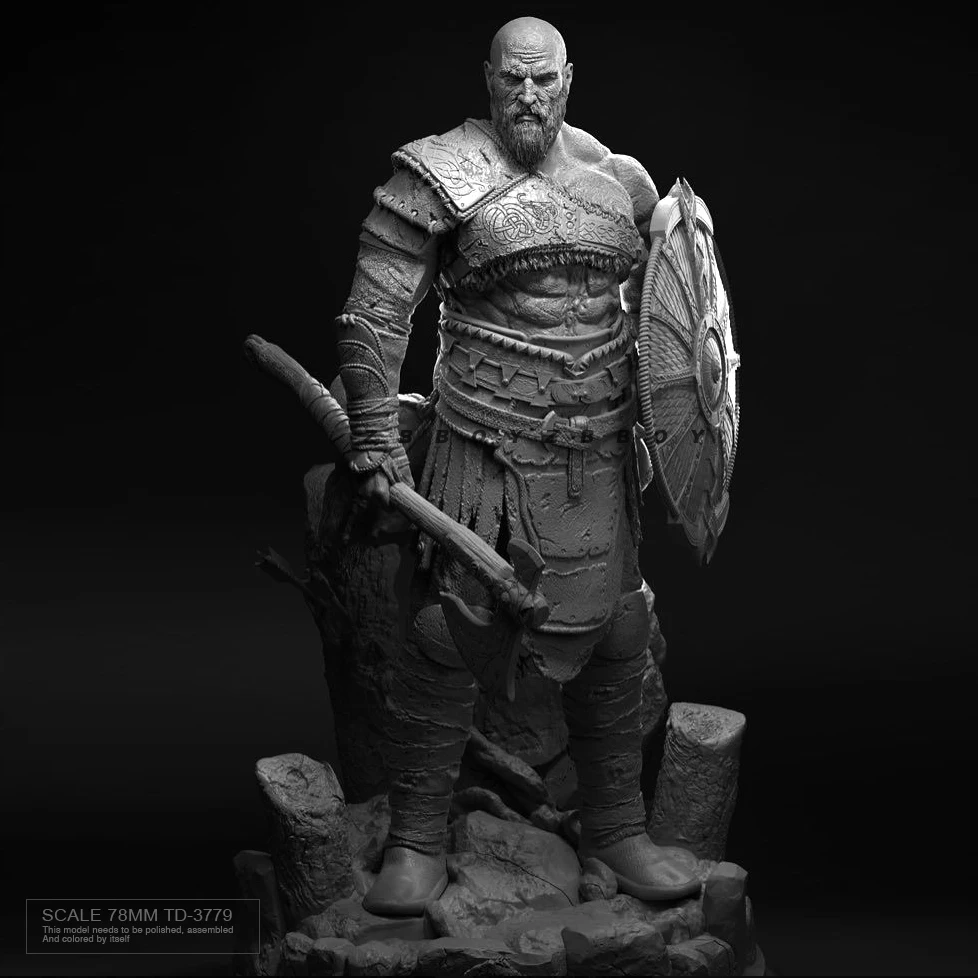 

78mm Resin model kits figure colorless and self-assembled TD-3779