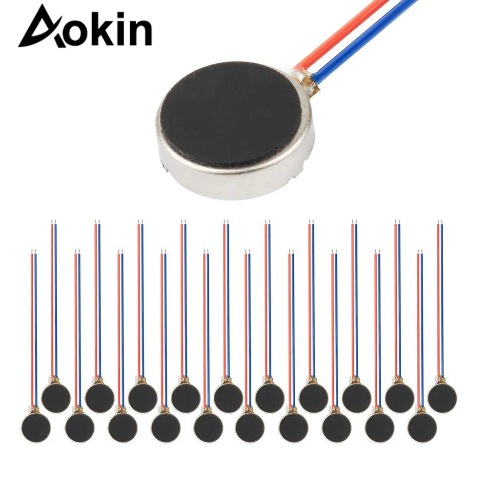

Микро-двигатели вибрации AOKIN 3В 12000 об/мин