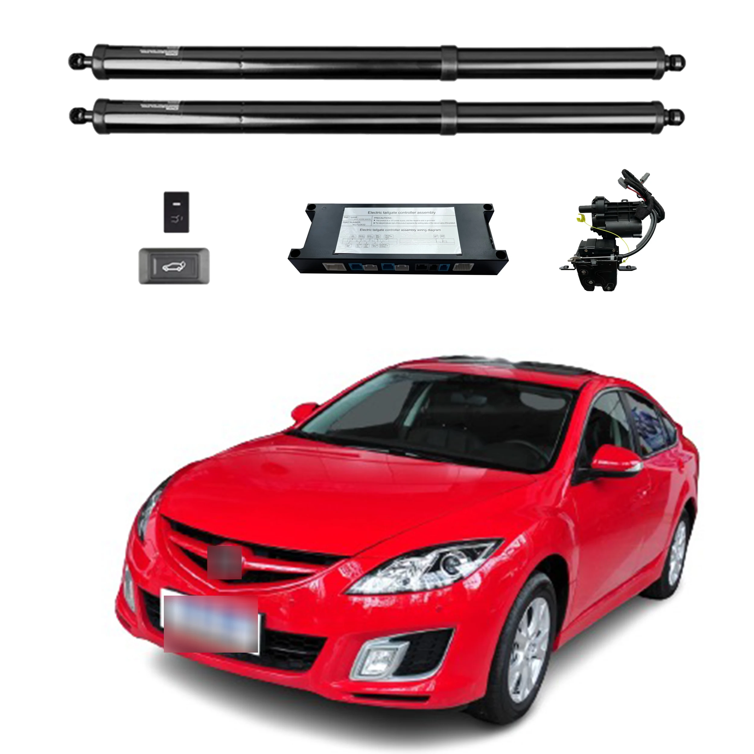 

For Mazda 6 Liftback 2007-2012 Power Tailgate Electric Rear Door Auto Trunk With Remote Control Hands-Free Kick Sensor Optional