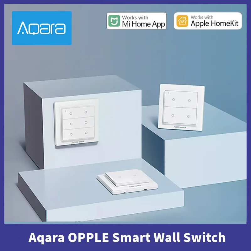 Aqara Opple Switch Double Four Six Buttons ZigBee Switch Wireless Remote Control Light For Homekit App Control