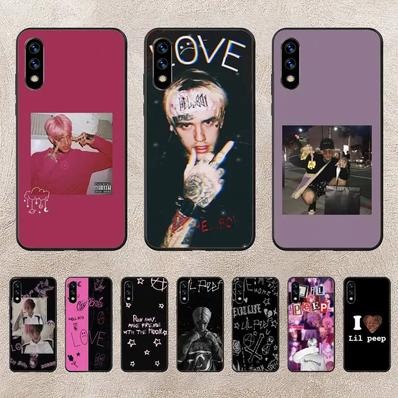 

Lil Peep Phone Case For Huawei G7 G8 P7 P8 P9 P10 P20 P30 Lite Mini Pro P Smart Plus Cove Fundas