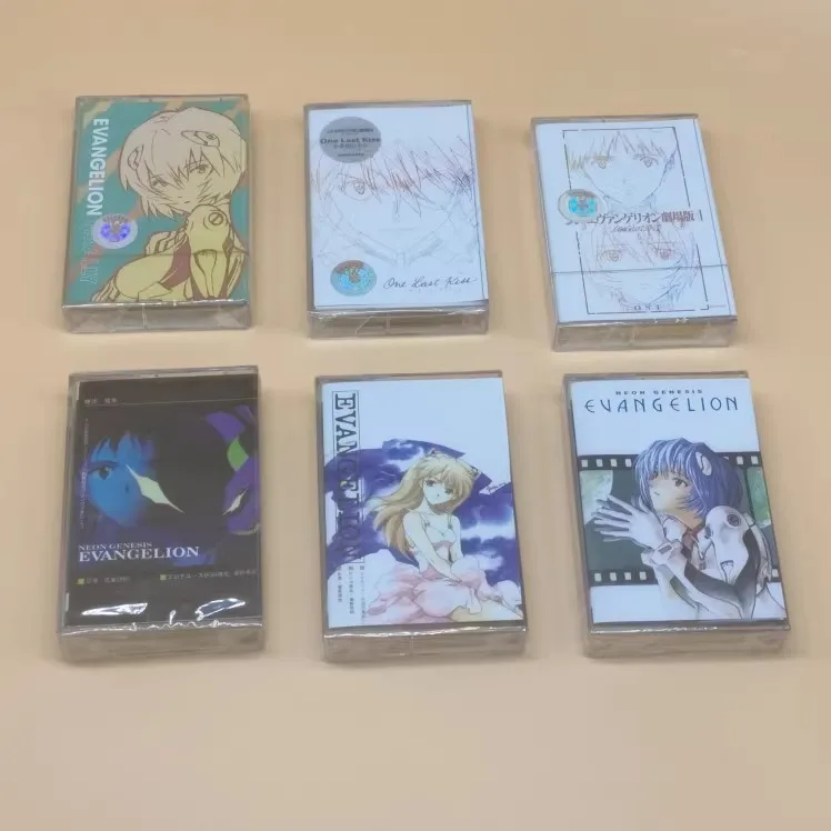 

Anime EVA NEON GENESIS EVANGELION Asuka Ikari Shinji Music Tapes Soundtracks Box Cosplay Cassettes Walkman Car Tape Collection