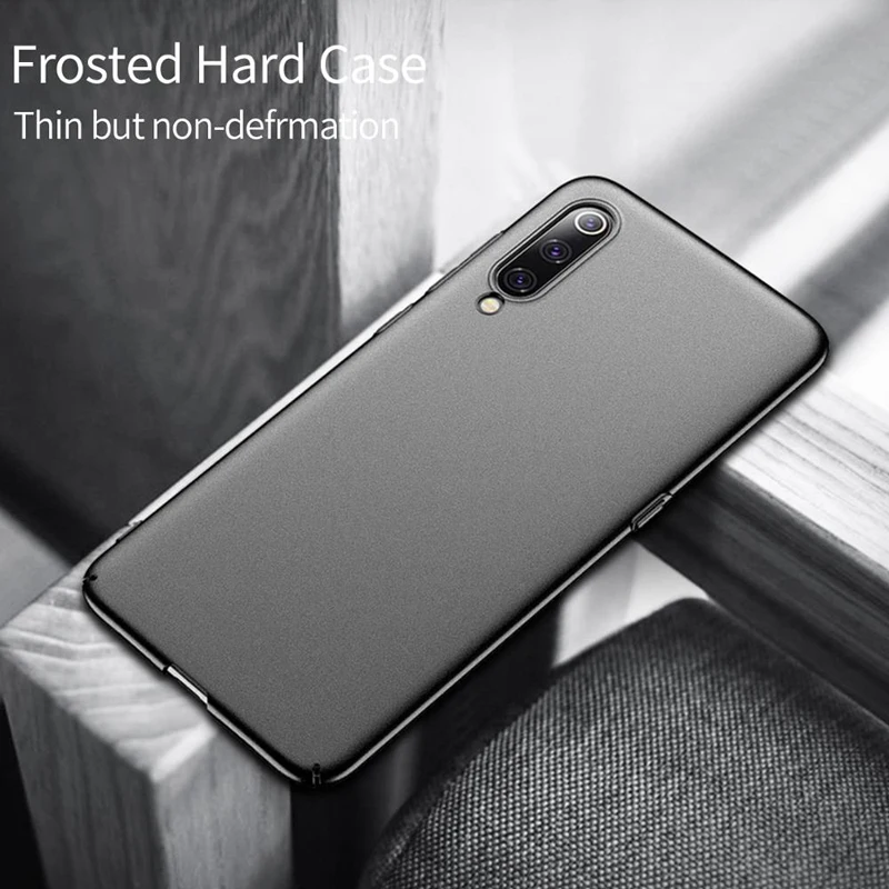 For Xiaomi 9 Lite Case Cyan Shockproof Hard PC Ultra Thin Frosted Cases For Xiaomi Mi 8 9 9T Mi8 Mi9 SE Pro Lite Cover