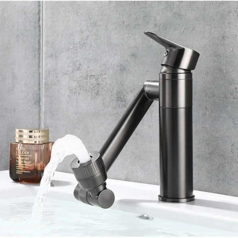 Смеситель для раковины из нержавеющей стали с механическим рычагом