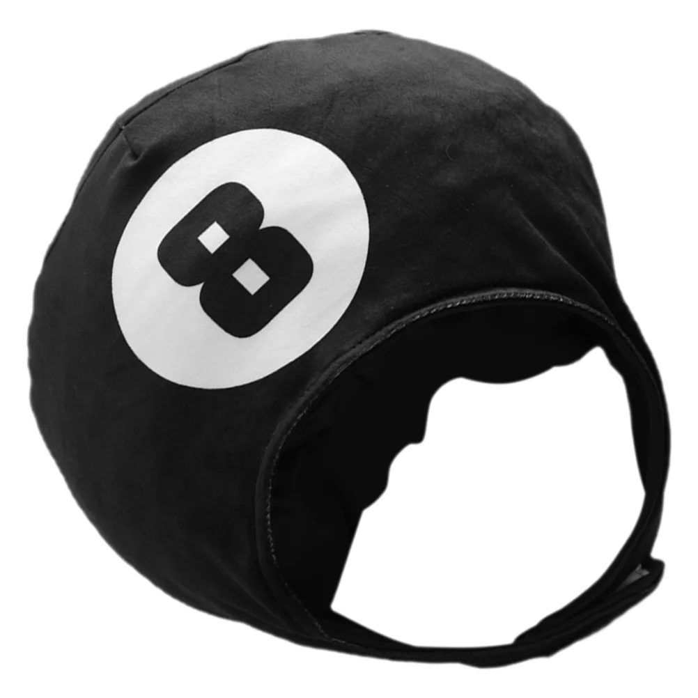 

Plush Billiard Ball Hat Festival Headgear Funny Photo Prop Decorative Headwear Cartoon Hat