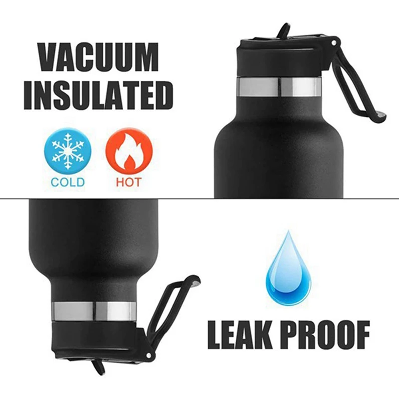 Соломенная крышка для воды изолированная спортивная бутылки с водой сопла 12-64