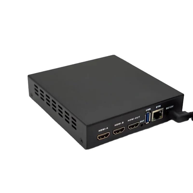 

DMB-8902A PRO NDI|HX H.265 Live Streaming H DMI +SDI 2channel IPTV Video Encoder