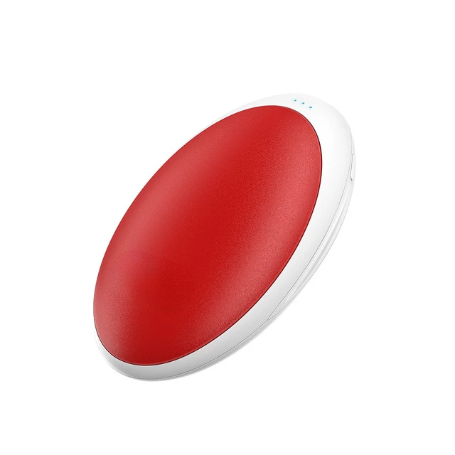 

BW-P15 5200mAh Portable Power Bank Rechargeable Hand Warmer Pocket Warmer Double-sided Heating Power Bank