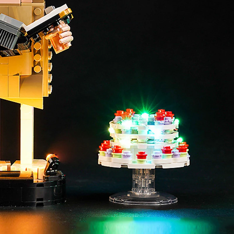 Комплект светодиодных фонарей сделай сам для LEGO 76421 Dobby the House Elf Buillding Brick Set (только