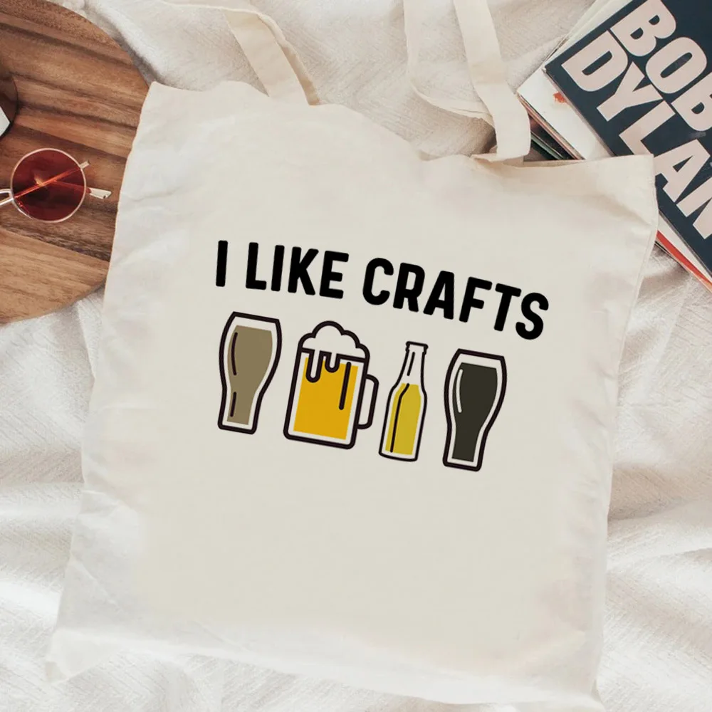 Сумка для покупок с пивом сумка многоразовая сумка-тоут тканевая хозяйственная