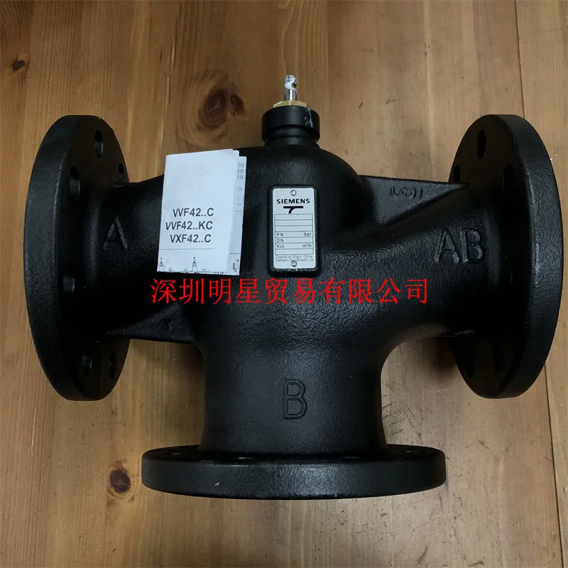 Германия Siemens SIEMENS Valve VXF42.80-80C Электрический трехходовой регулирующий клапан False One