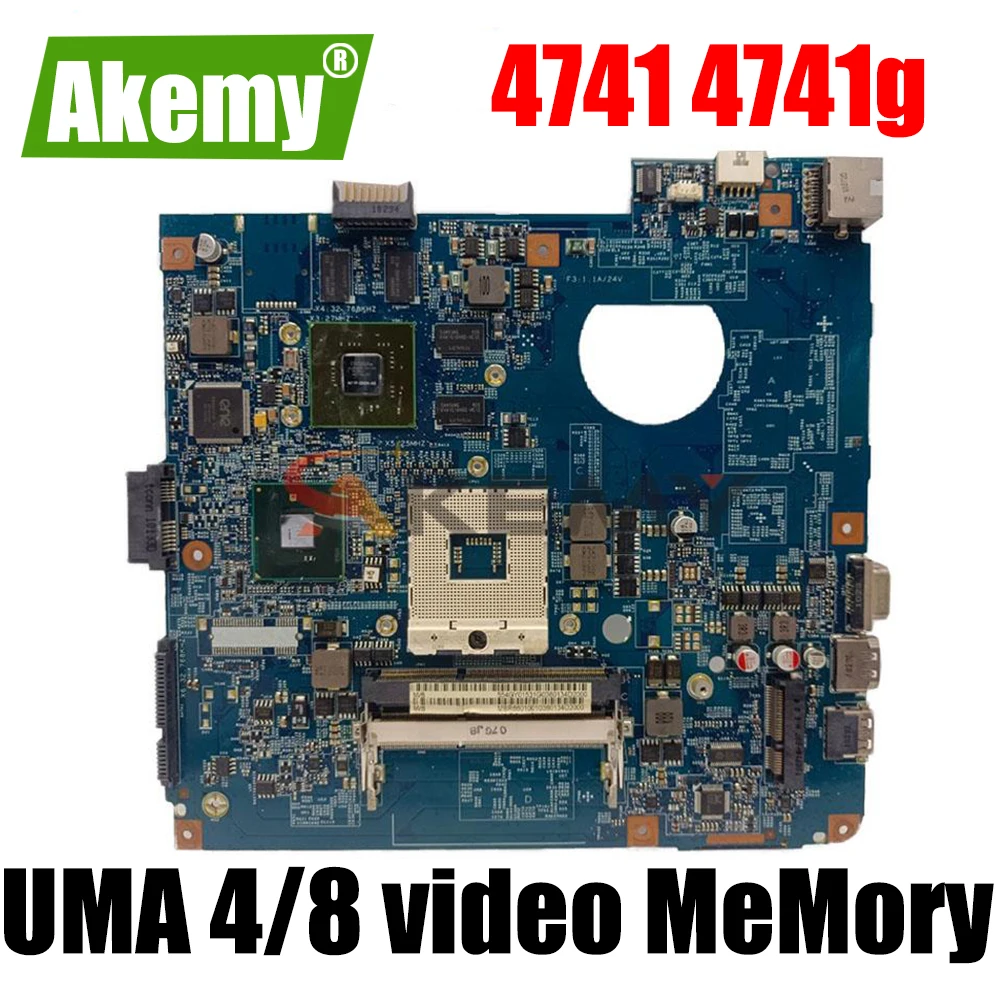 

Original JE40-CP MB 48.4GY02.031 MBBJE01001 For acer aspire 4741 4741g Laptop motherboard Mainboard HM55 DDR3