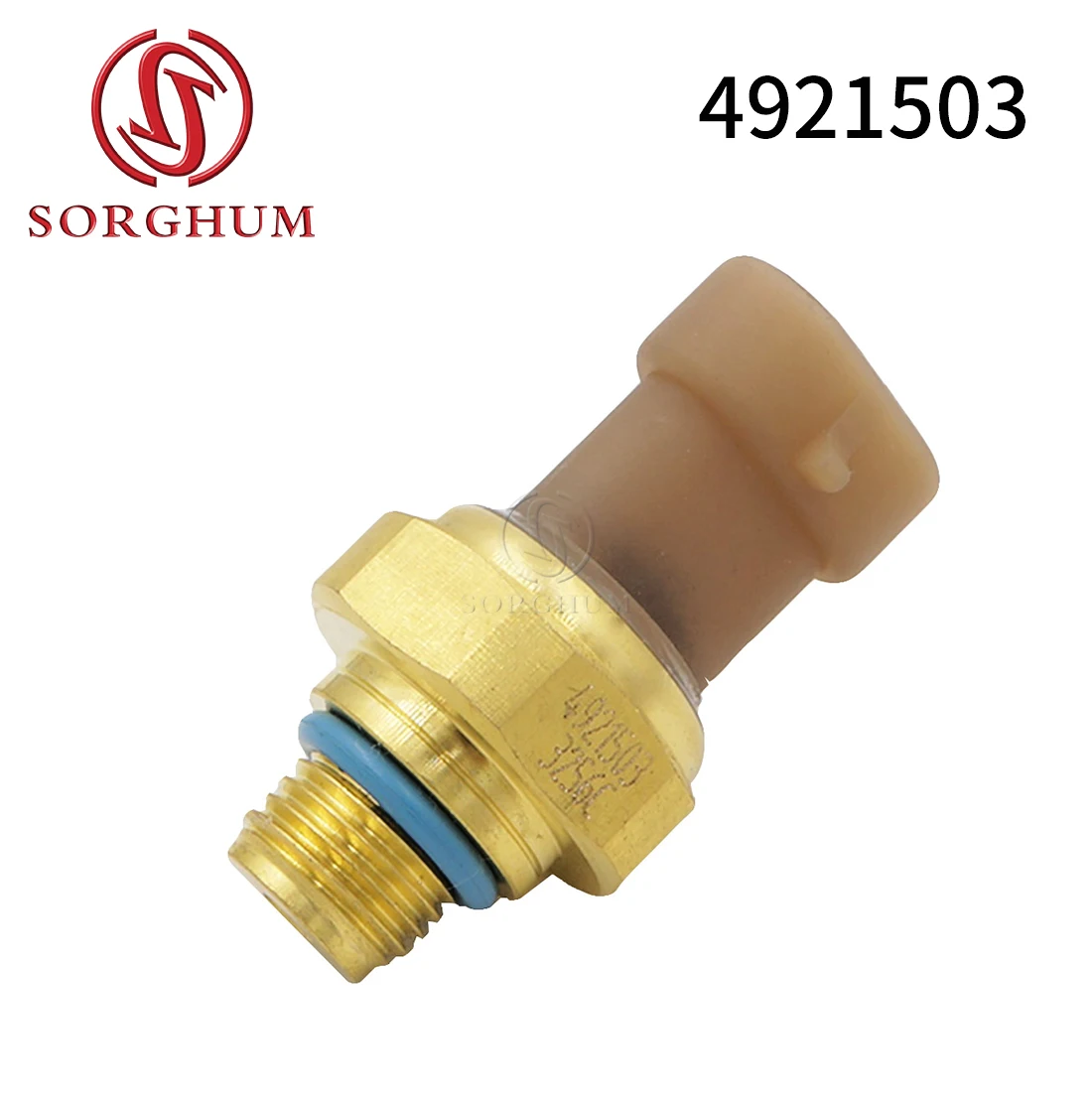 

SORGHUM 4921503 For Cummins CGE280 GAS Plus Car Engine Oil Fuel Rail Pressure Sensor Sender Switch Transducer GN4921503 3348579