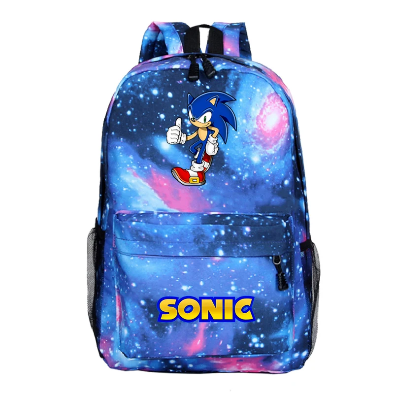 

Mochila Sonic School Backpacks kids Boys Girls Back to School gift Book Bag Students School Bag Teens Laptop Bag Casual backpack