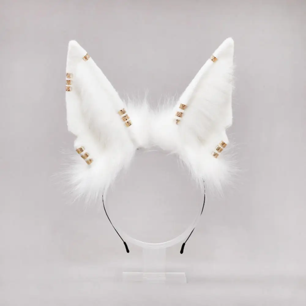 Купи 1pcs Plush Hairband Furry Headband Women Hairy Animal Wolf Ears Headdress Cosplay Hair Accessories Party Club Headbands за 92 рублей в магазине AliExpress
