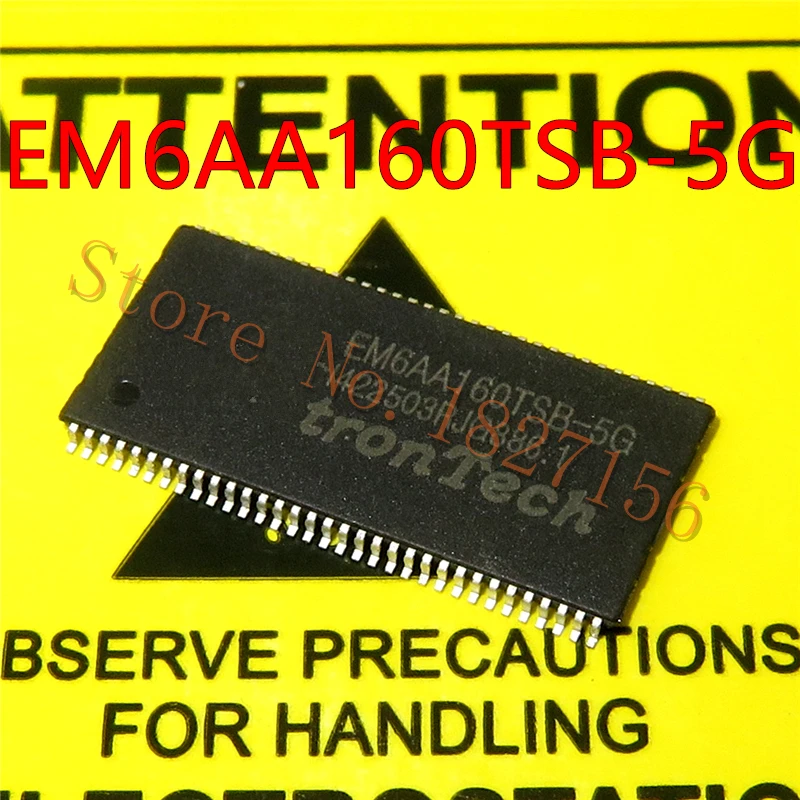 1 шт./лот EM6AA160TSB-5G EM6AA160TSB TSOP-66 16M x 16 bit DDR синхронный DRAM (SDRAM)