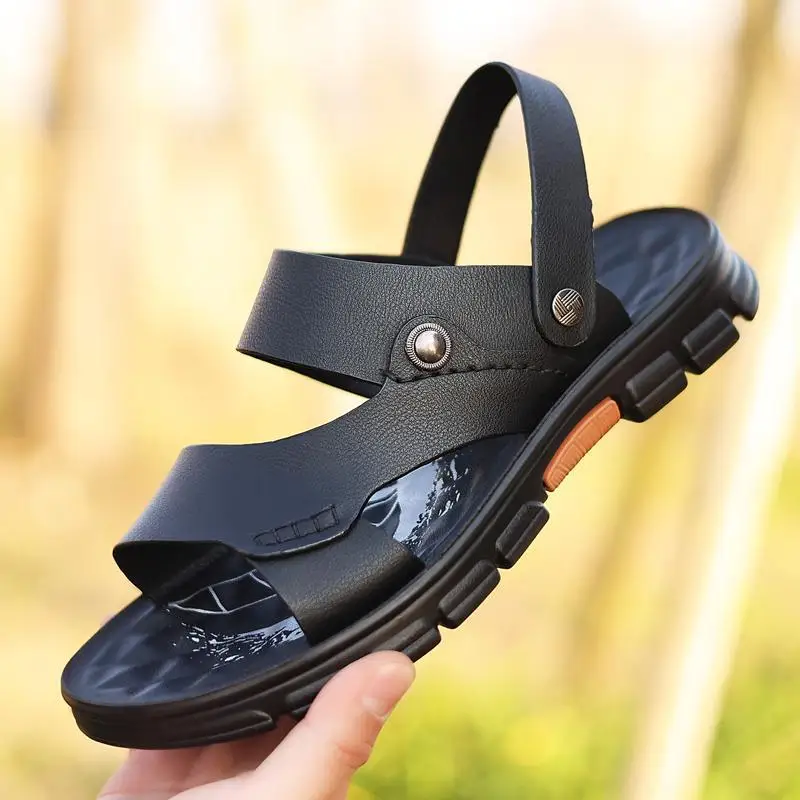 

Сандалии мужские без шнуровки, модная брендовая уличная одежда, летние модные босоножки, повседневные износостойкие спортивные пляжные Тапочки