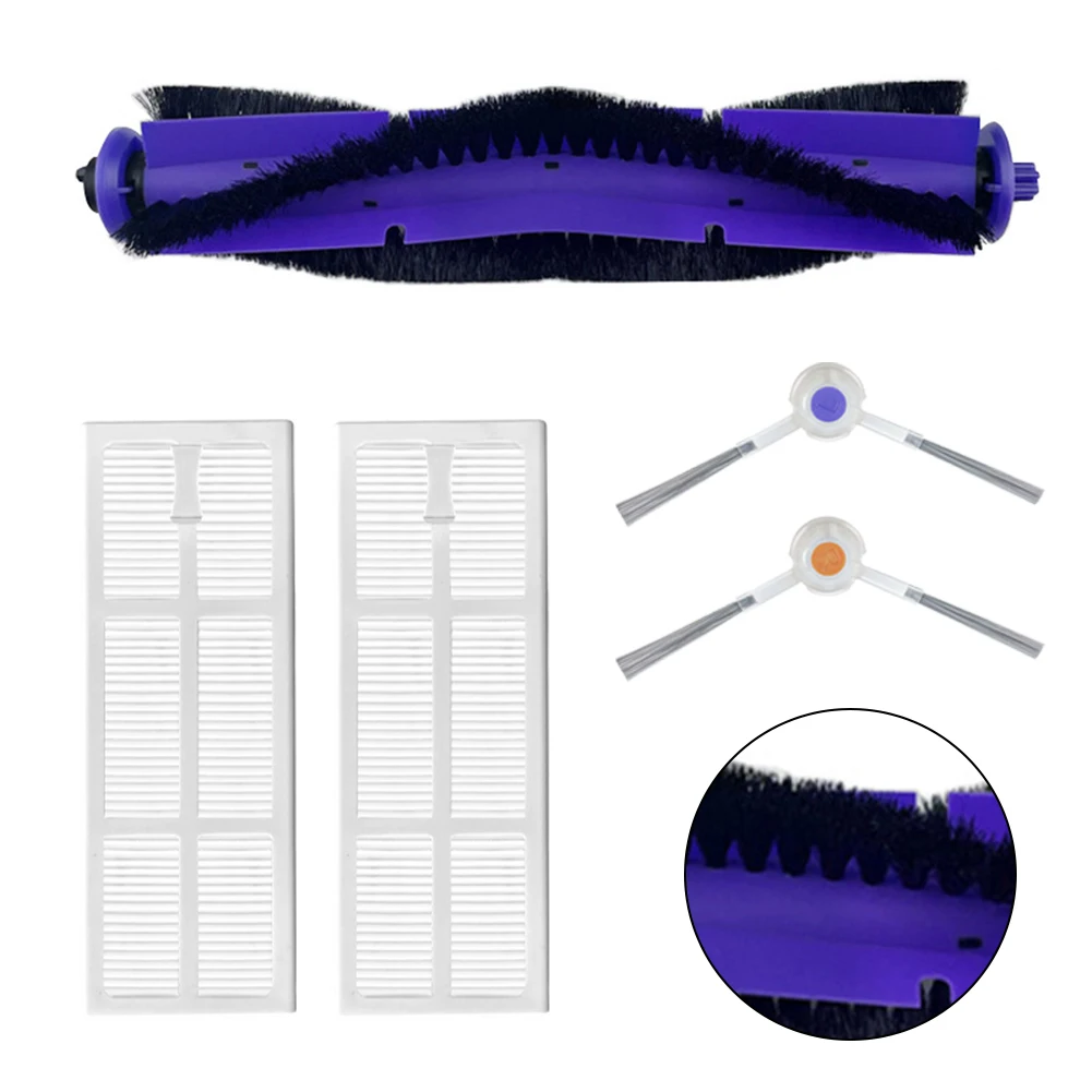 

Основная боковая щетка, детали для робота-пылесоса NARWAL J3 с облаком Кита, основная щетка для подметания, 2 боковых щетки, 2 фильтра, детали для ...