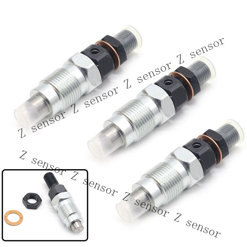 Фото Топливные форсунки Z+ 3x для Kubota ZD21, ZD221, ZD321, BX1860, BX1870, BX2360, H1600-53000 №2