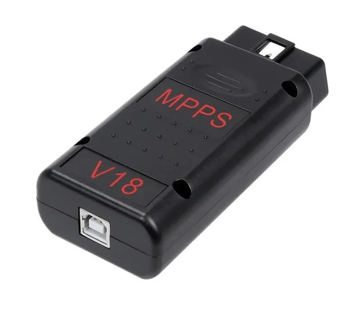 Фото Интерфейс настройки чипа MPPS V18 ECU Auto OBD 2 OBD2 для EDC15 EDC16 EDC17 Многоязычная мигалка CAN ECU, съемный кабель №4